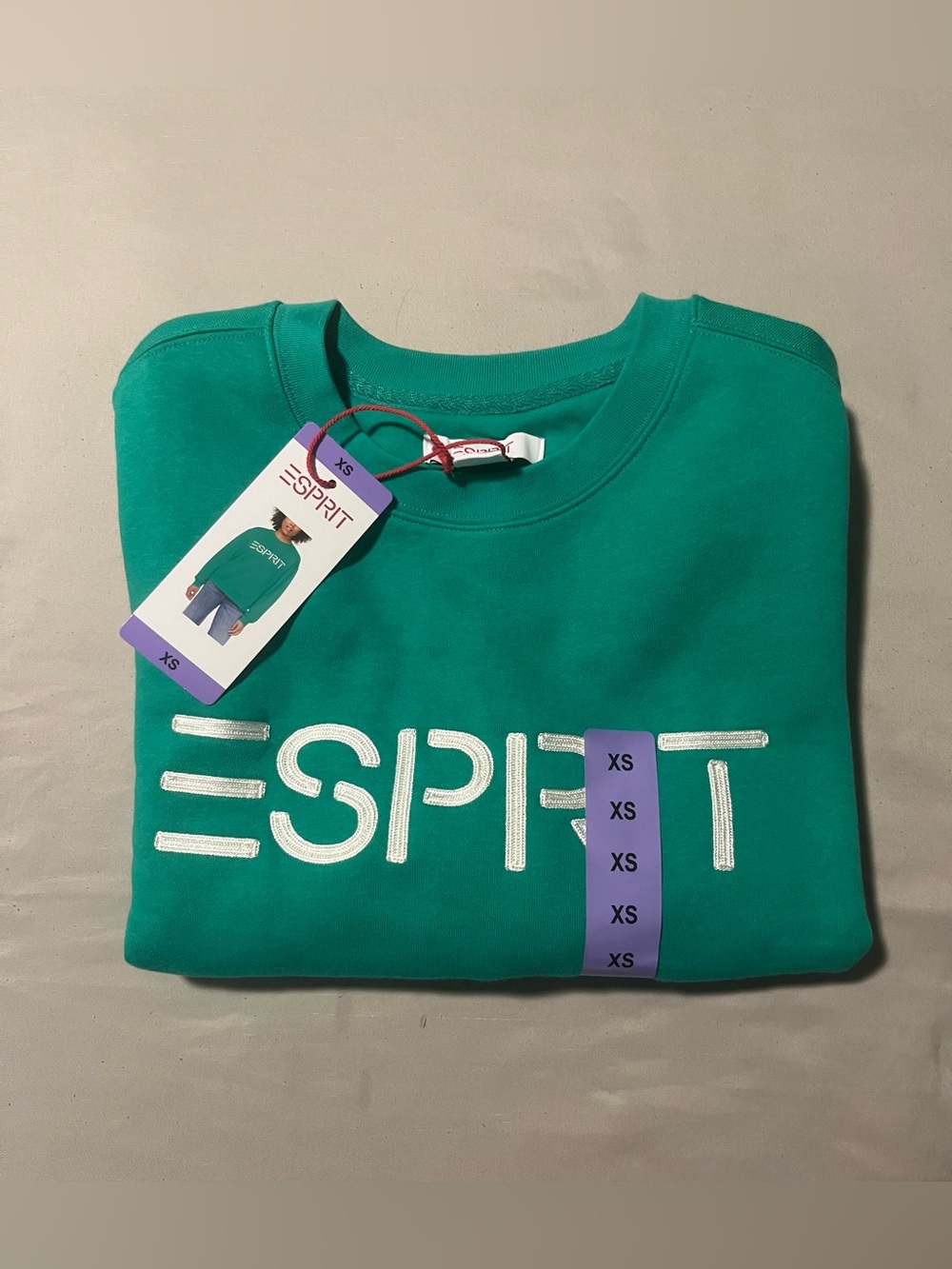Esprit Logo Crewneck Sweatshirt
